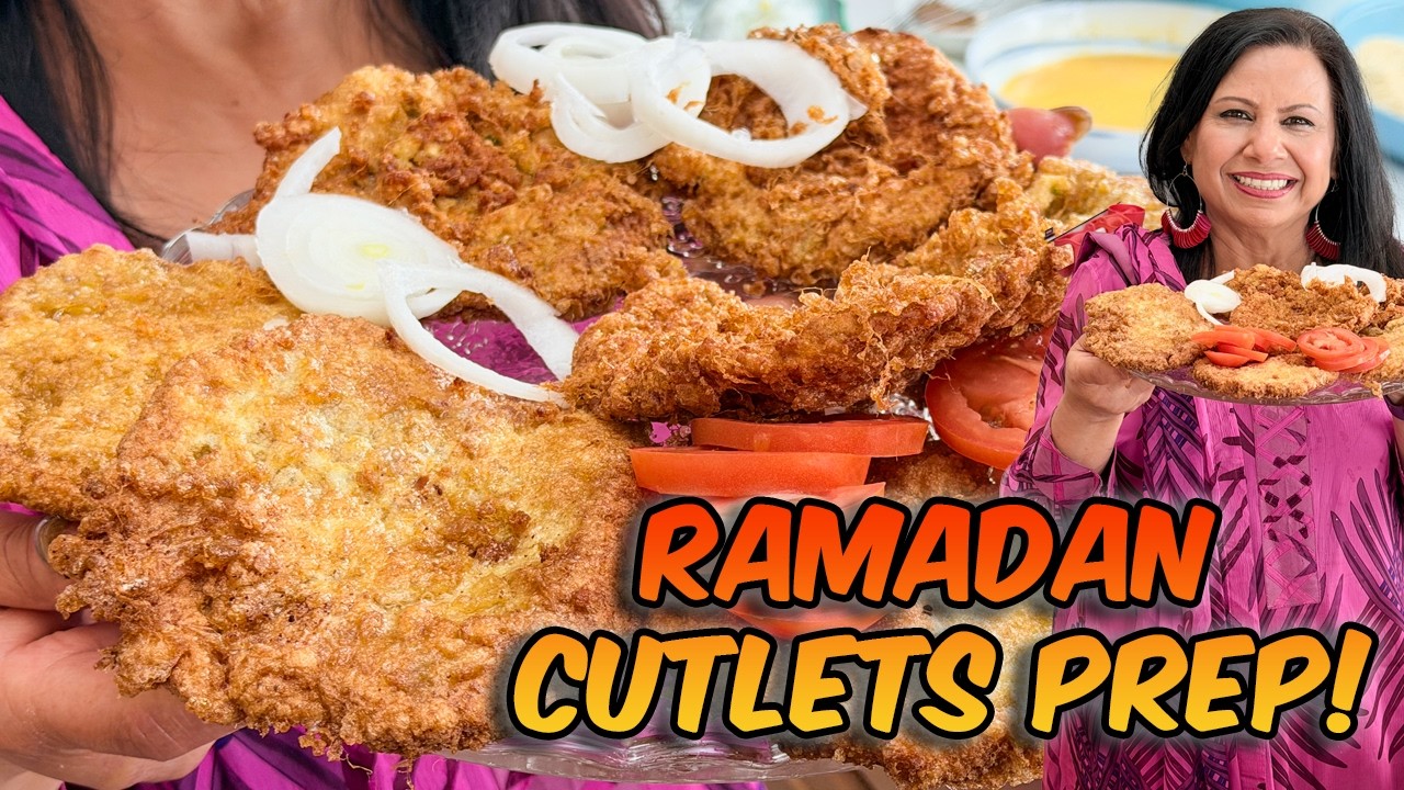 Ramadan 2026 Preparation Recipe! Chicken Cutlets Ya Kababs! Freezing and Cooking iInstructions - RKK