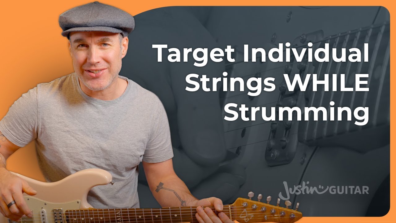 Target Each String WHILE Strumming!