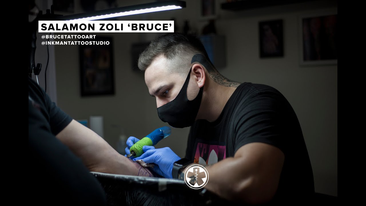 A TattooMed Hungary bemutatja: Salamon Zoltán 'Bruce' InkMan Tattoo (lézeres eltávolítás, piercing)