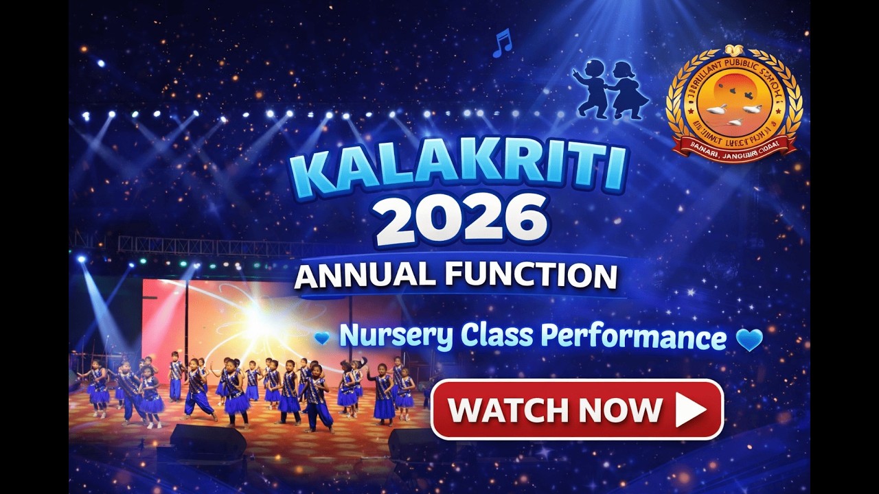 Kalakriti 2025  | Class Nursery Bollywood Dance Performance | Annual Function