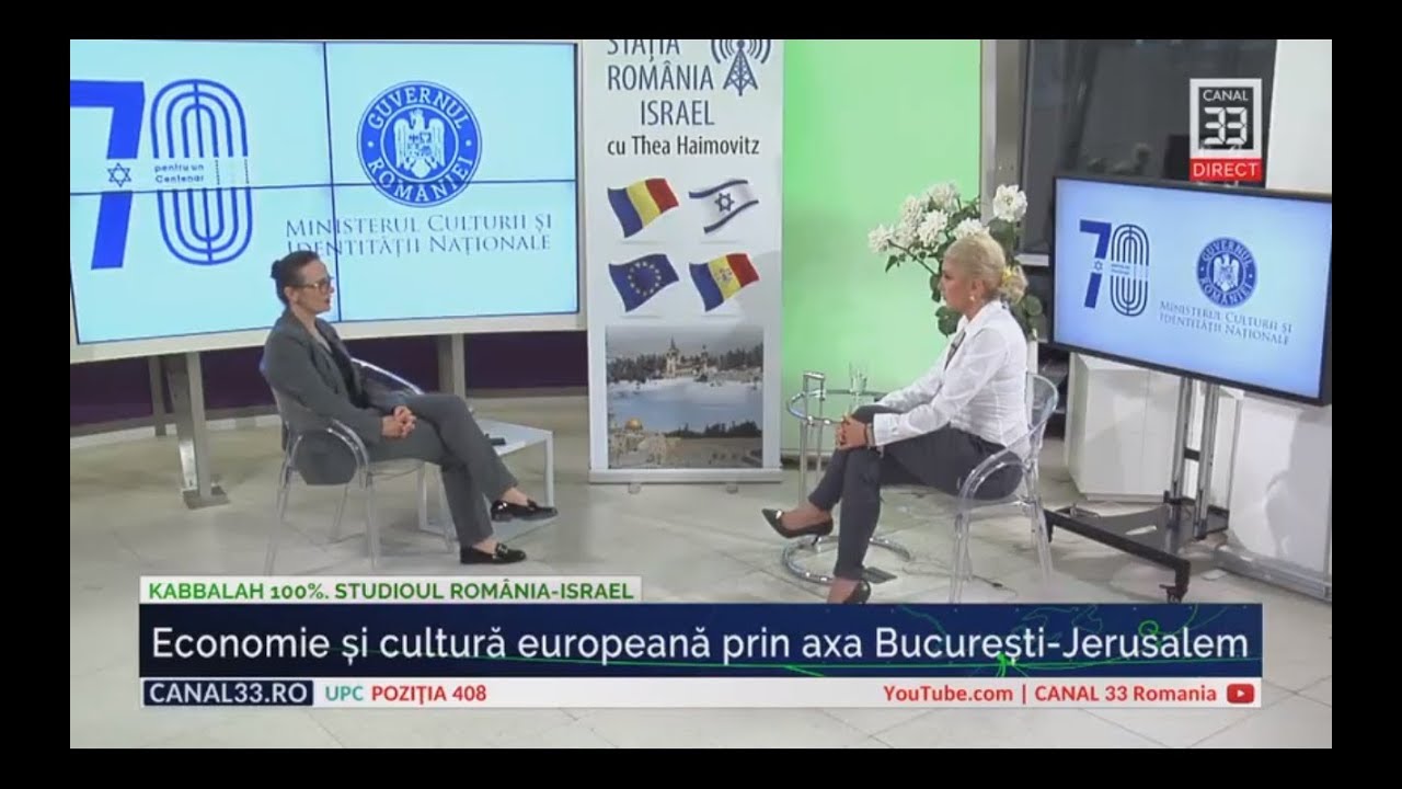Economie și cultură europeană prin axa București-Jerusalem