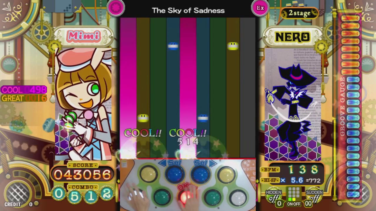 [ポップン] コンテンポラリーネイション5(CONTEMPORARY NATION5) The Sky of Sadness EX