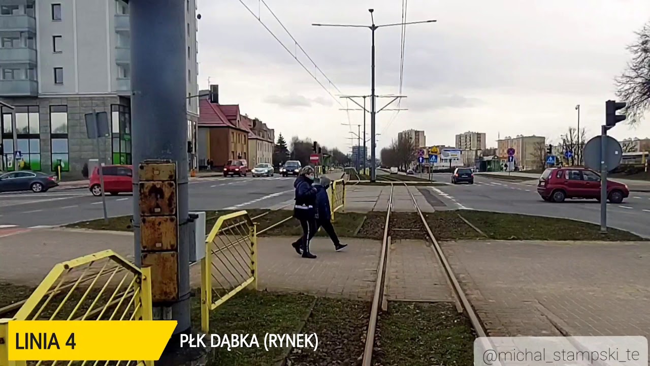 🚋 Moderus Beta MF09AC #071. Linia 4. Tramwaje Elbląskie CabView.