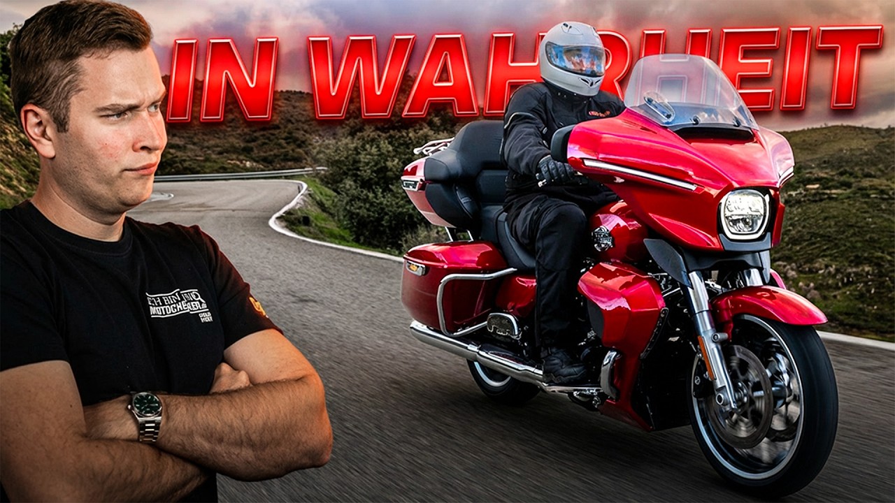 HARLEY DAVIDSON STREET GLIDE 2026 VS ROAD GLIDE 2026 MOTORRAD TEST