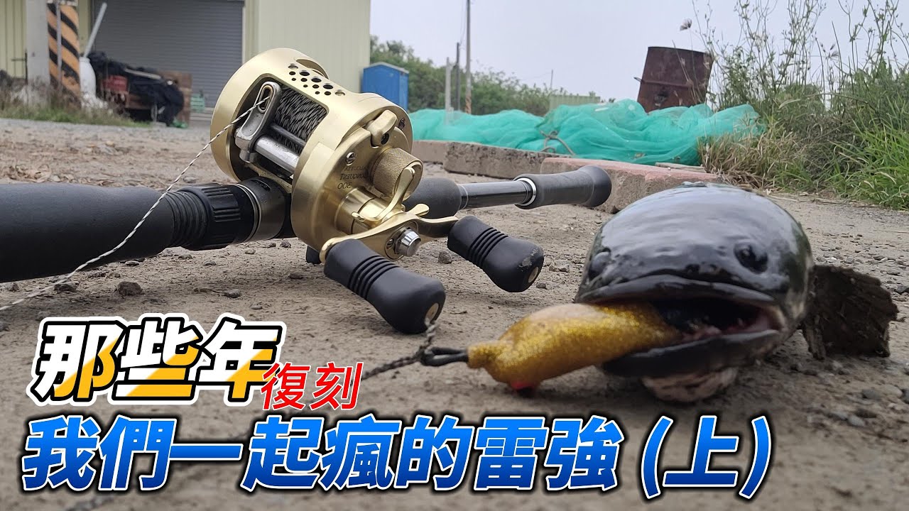 【釣魚日記】EP3 有多久沒有說衝就衝，說釣就釣了呢?這一次來復刻一下，那些年我們一起瘋的雷強~ #路亞 #泰國鱧 #雷強 #雷蛙