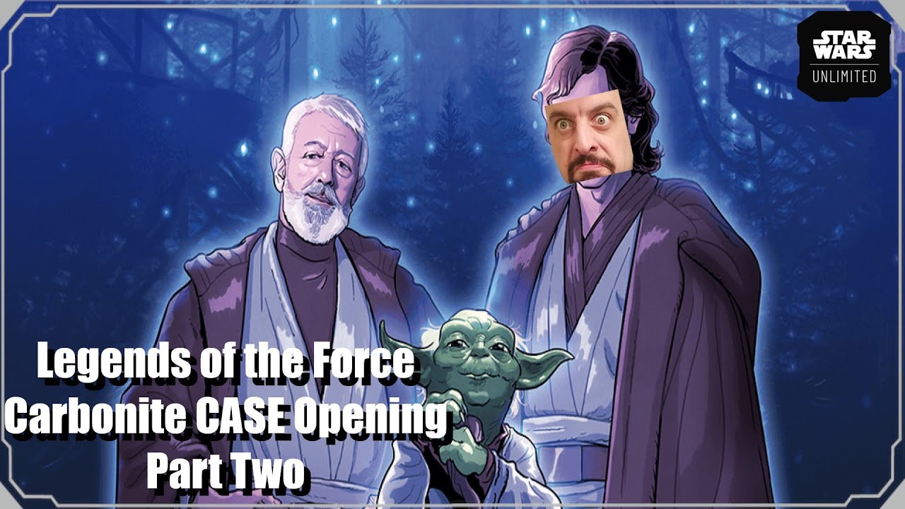Legends of the FORCE Carbonite CASE Opening | Part Two | Star Wars Unlimited