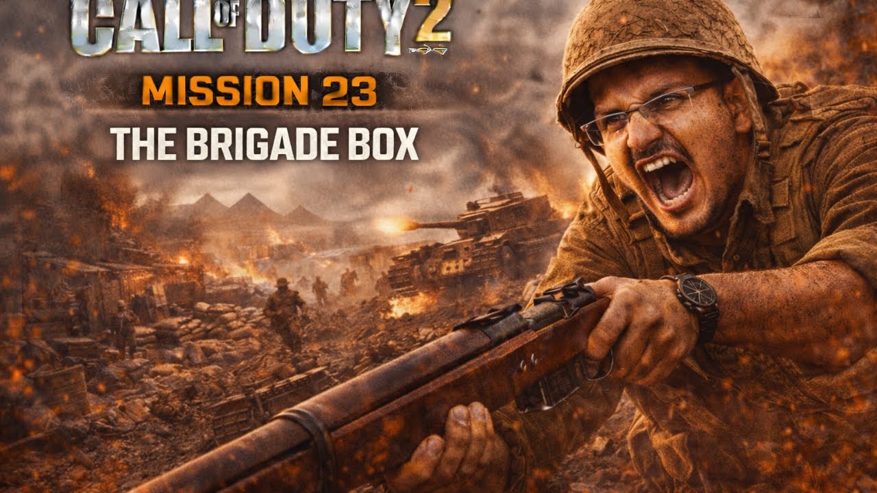 Call of Duty 2 Mission 22 “The Brigade Box” • COD2 Brigade Box Bangla Gameplay | WWII War Action