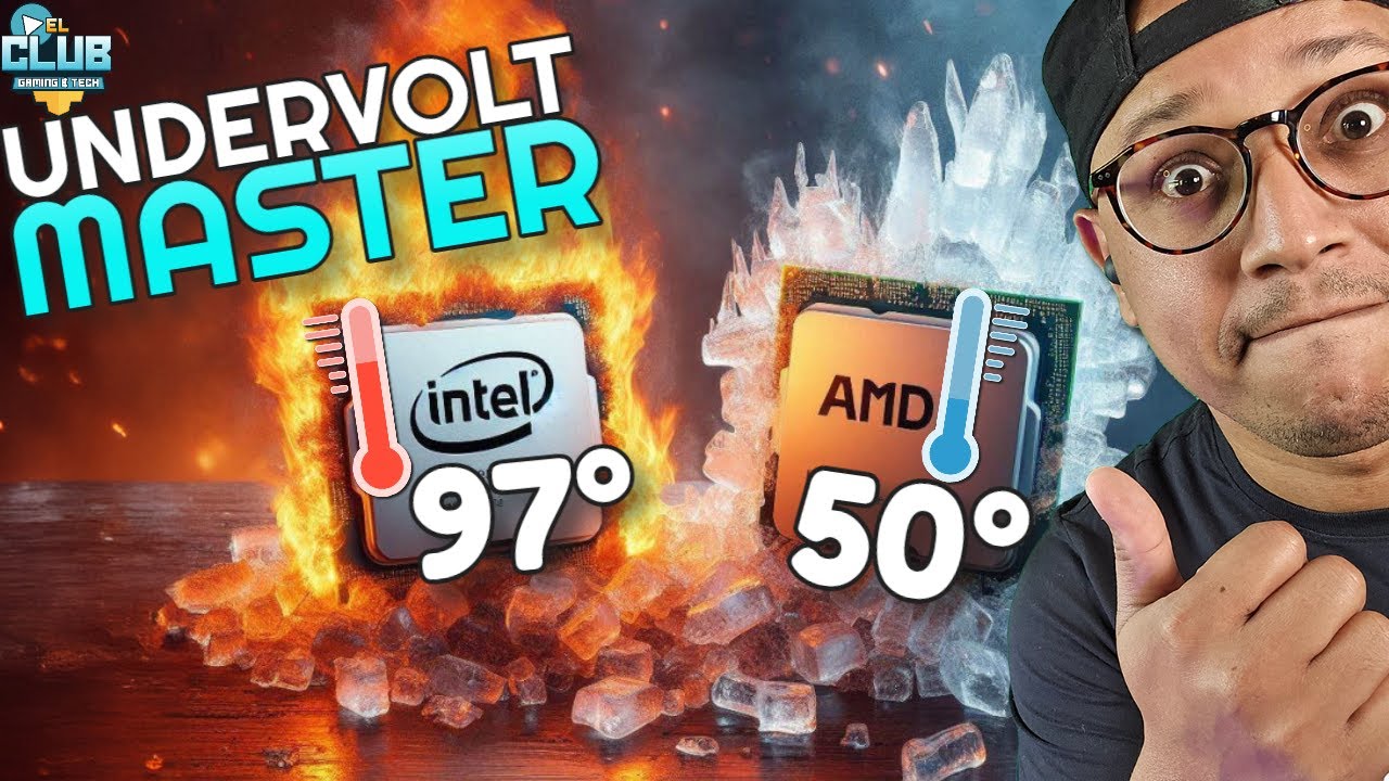 Cómo BAJAR la TEMPERATURA de CPU INTEL o AMD l UNDERVOLT