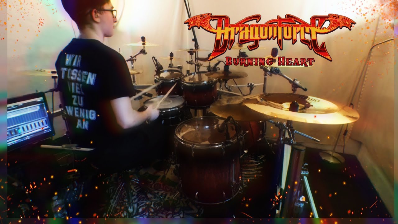 DragonForce - Burning Heart  | Drum Cover | Elias.B