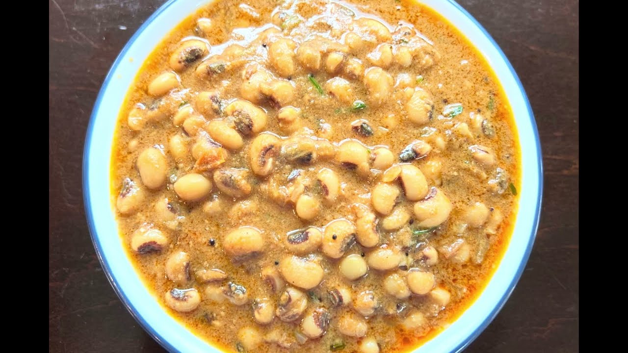 Black Eyed Peas Curry Recipe | Lobiya / Alasanda Curry 