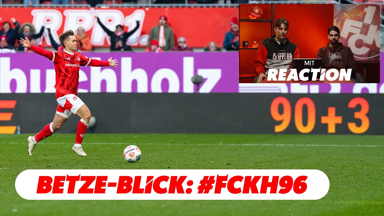 Der #Betze-Blick auf #FCKH96 | Leon und Semih reagieren