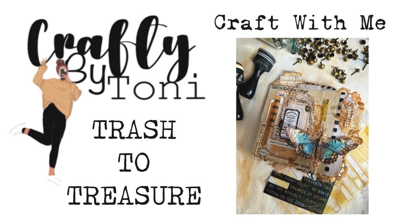 SEVENPLAZA TRASH TO TREASURE……  #junkjournalideas #craftwithme #trashtotreasure