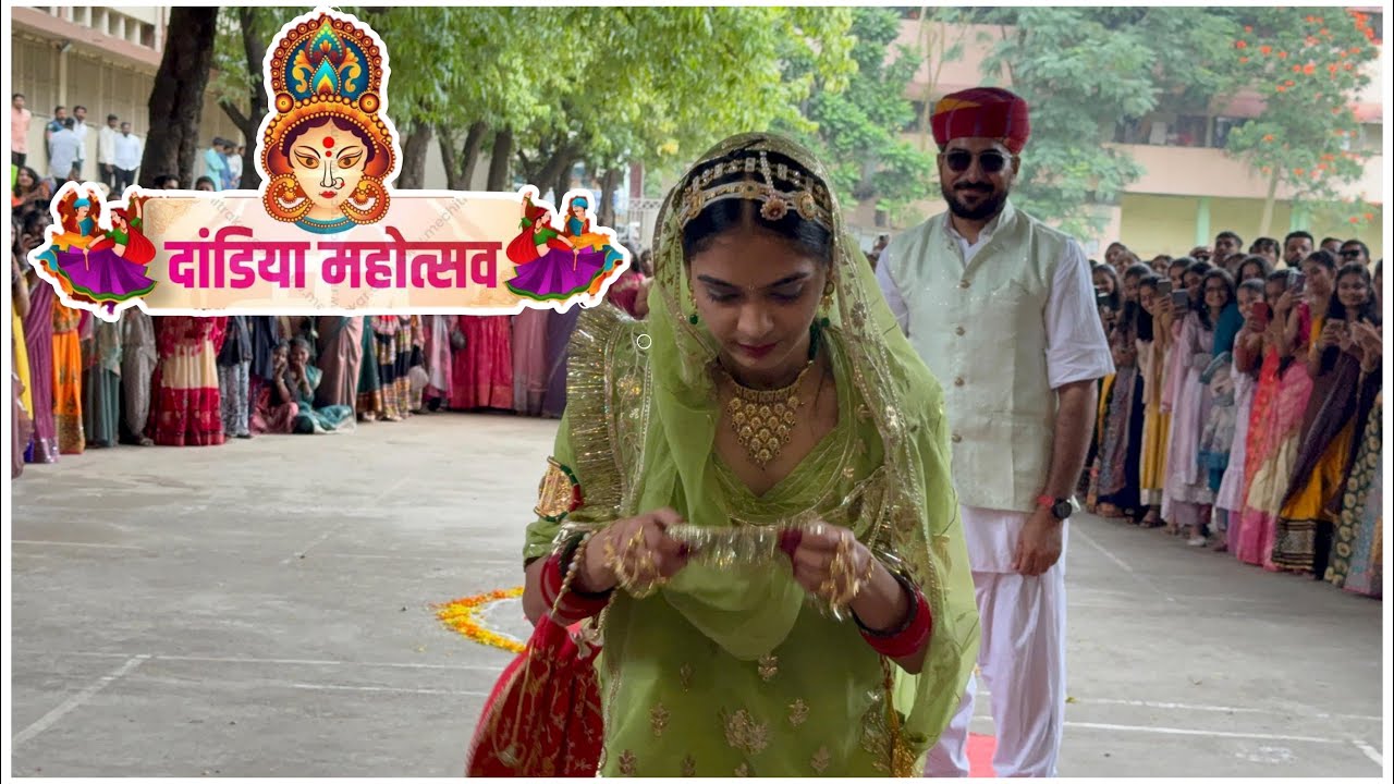 Colorful Hadga & Dandiya Dance Celebration | Festival Highlights | Shahaji Law College Kolhapur |