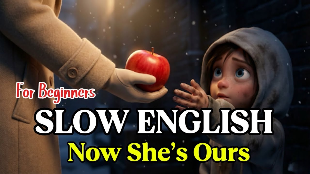 We Adopted a Homeless Girl|Easy English Listening Practice 
