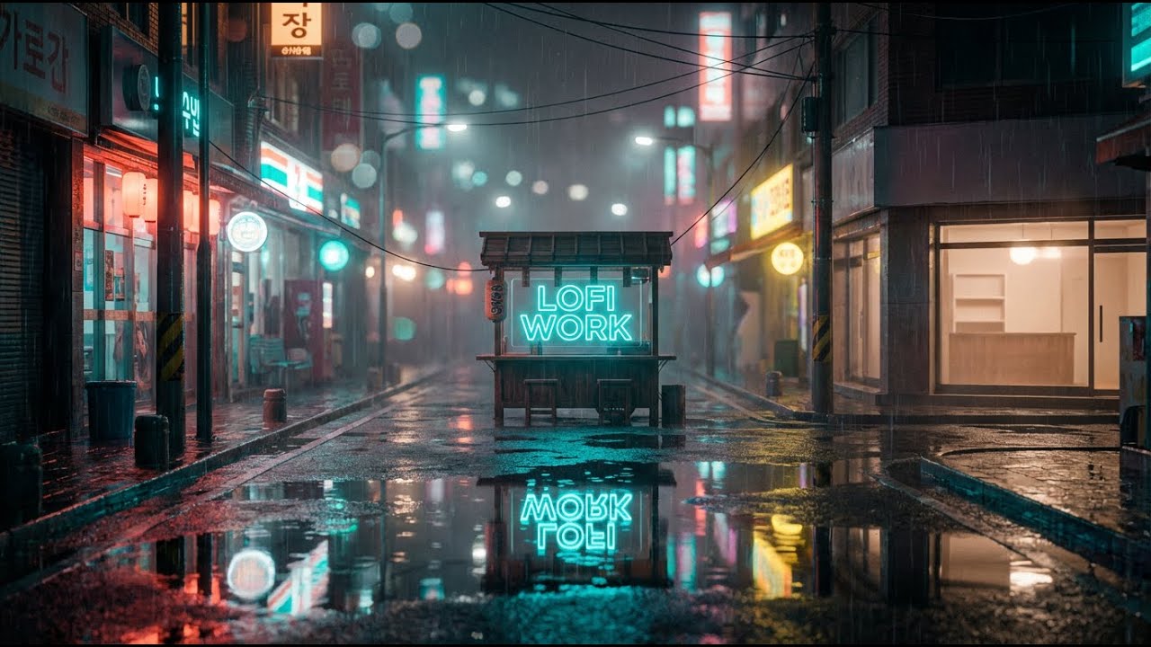 Rainy Night Fade 🌧️ Ambient Lofi for Letting Go