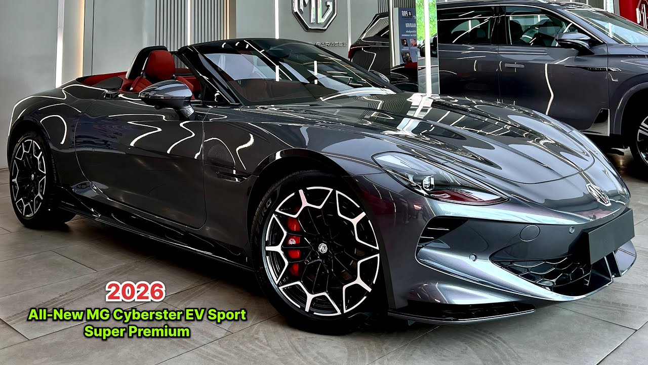 Nowość! Całkowicie nowy MG Cyberster EV Sport 2026 &ndash; Super premium nadwozie i wnętrze
