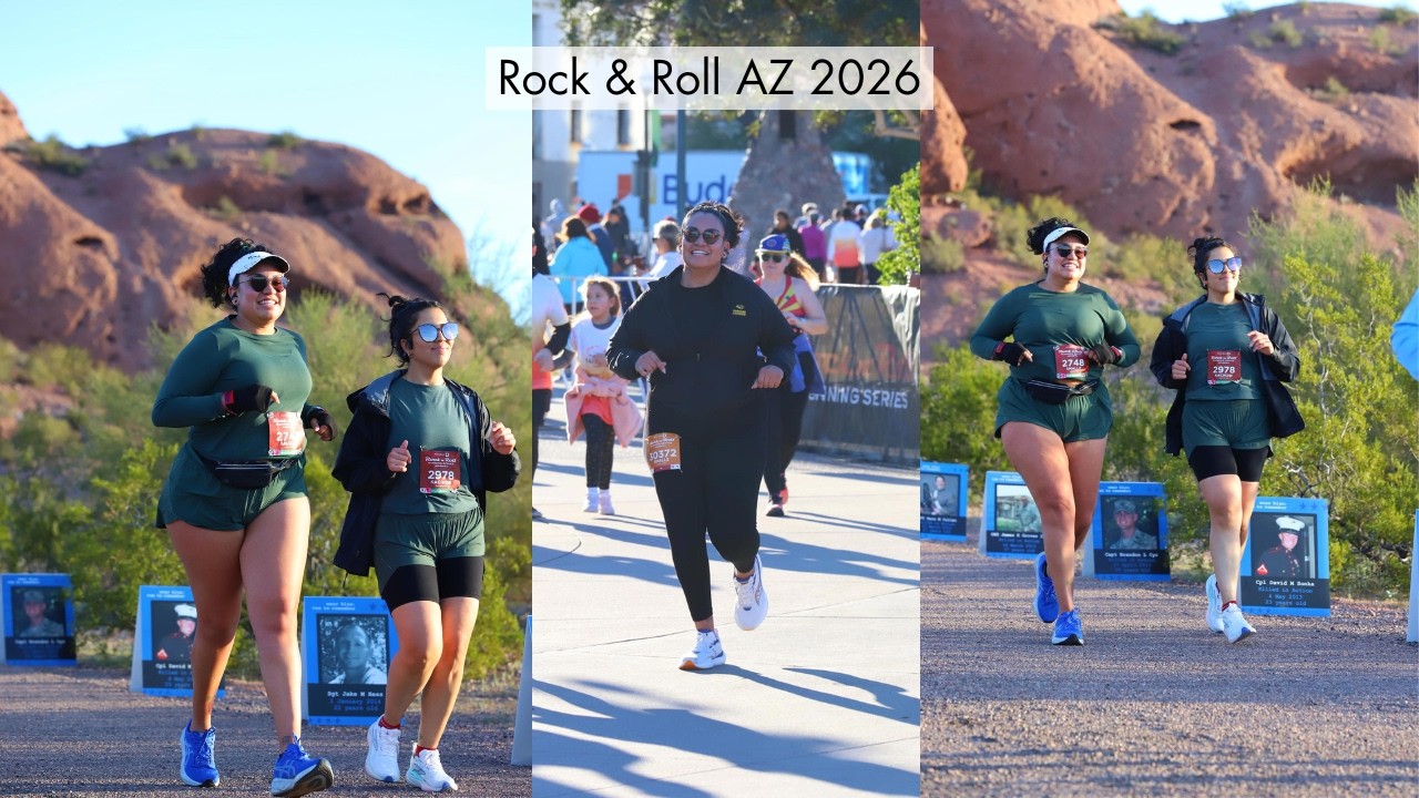 Running the AZ Rock & Roll after having acute bronchitis . . .  again