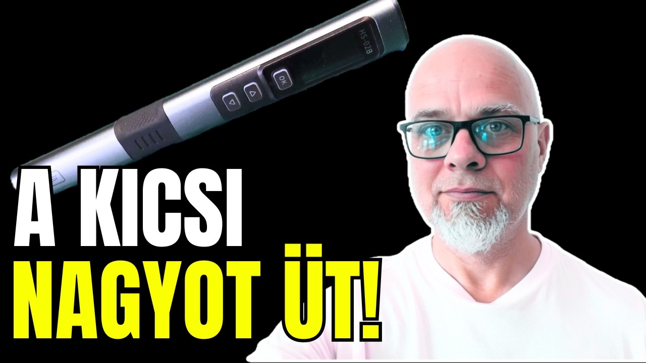 Mini USB-s páka, ami odaver a nagyoknak – FNIRSI HS-02 teszt