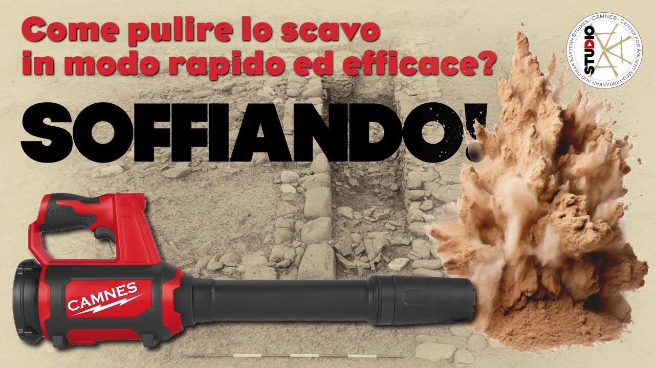 Come pulire lo scavo in modo rapido ed efficace? Soffiando!