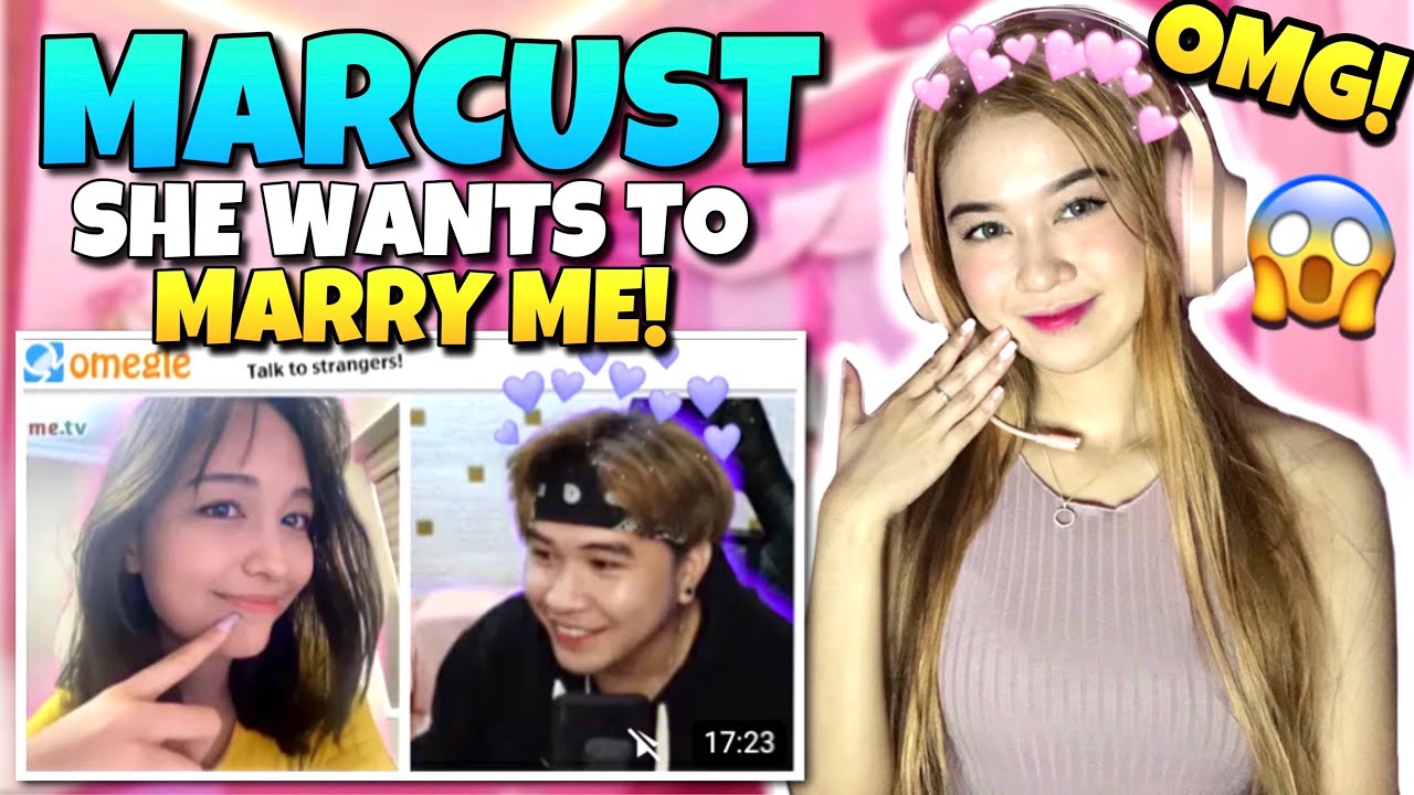 MARCUST - SHE WANTS TO MARRY ME!!! | OMEGLE | OmeTV | A Beautiful Love Story ❤️ (REACTION VIDEO)