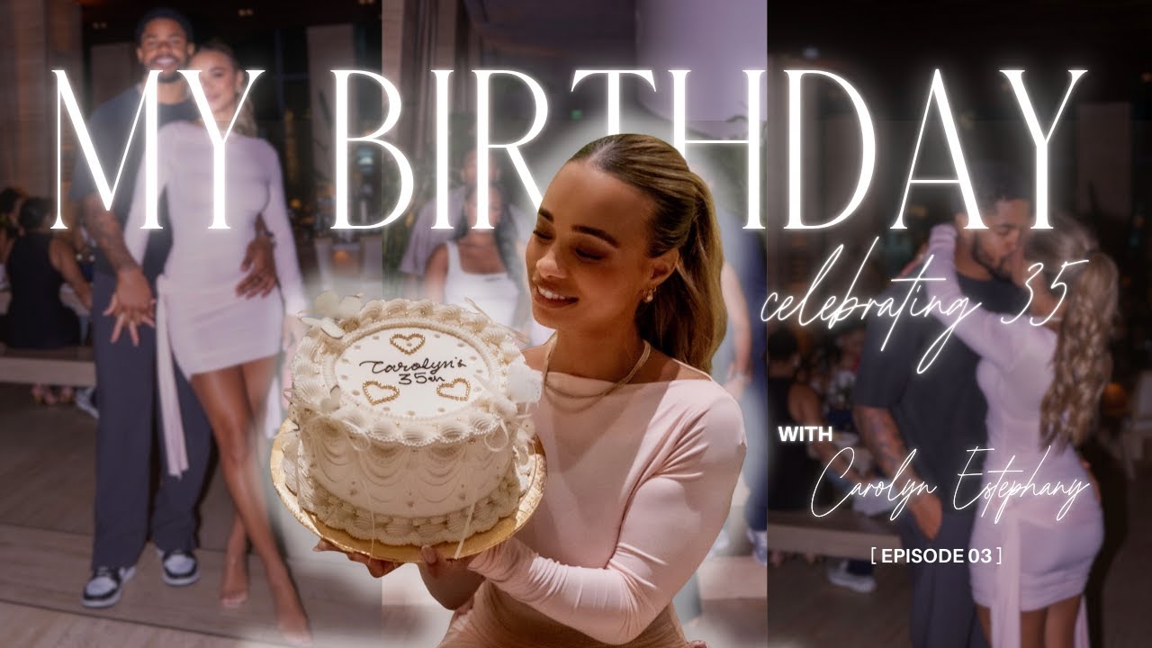 my 35th birthday vlog | surprise dinner, staycation + the gift that left me speechless