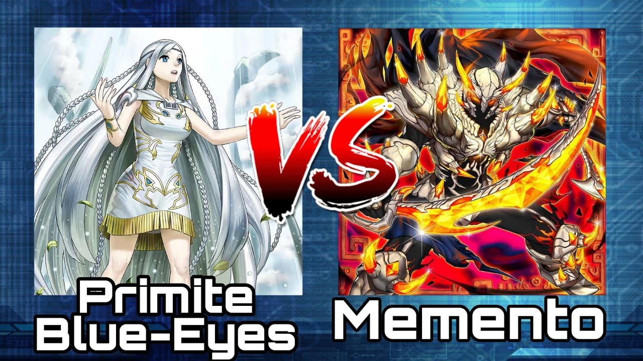 Primite Blue-Eyes против Memento | Yu-Gi-Oh - (EDOPRO).