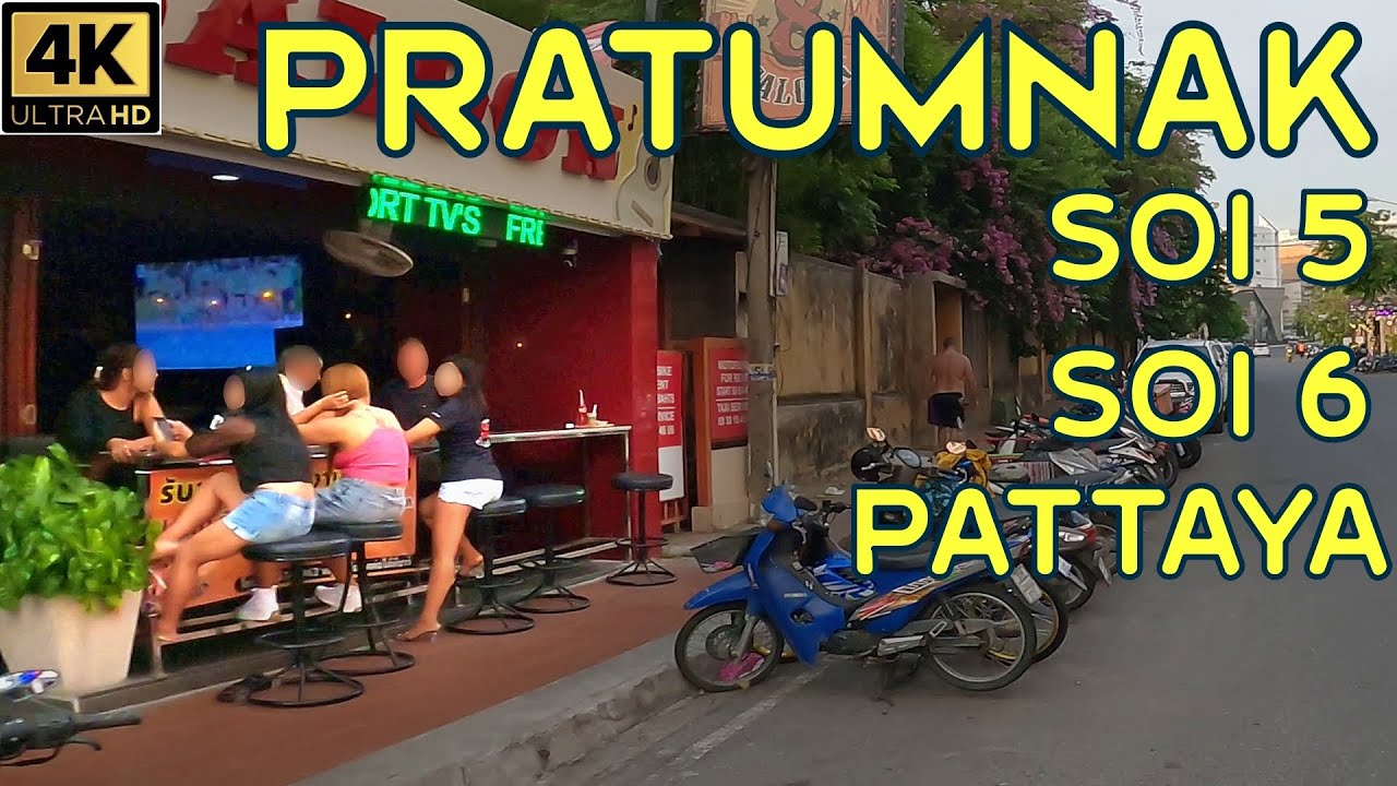 Pattaya Pratumnak Soi 5 - Soi 6 - Pattaya Water Park - Pattaya Park Night Market - May 2023 Pattaya