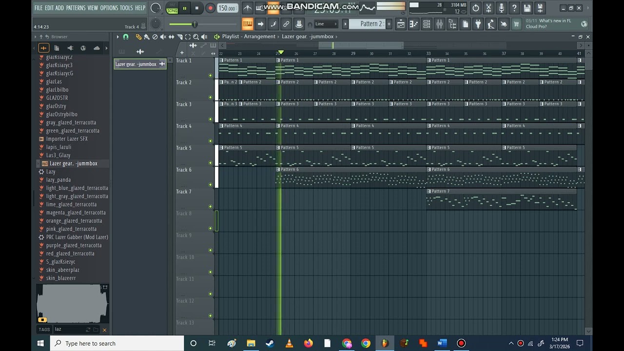 Lazer Gear - My take - FL studio -