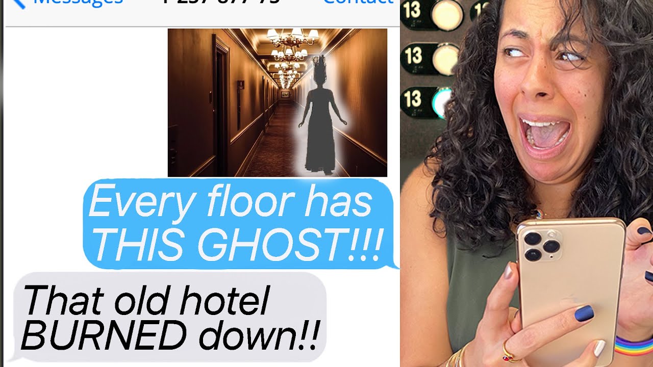 Trapped Inside A HAUNTED HOTEL!! (Scary Text Message Story)