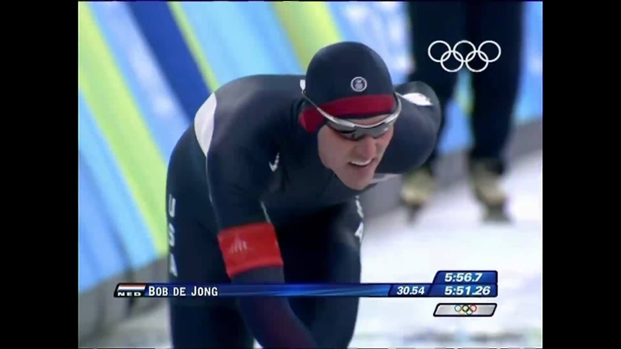 Hedrick - Speed Skating - Men's 5000M - Turin 2006 Winter Olympic Games