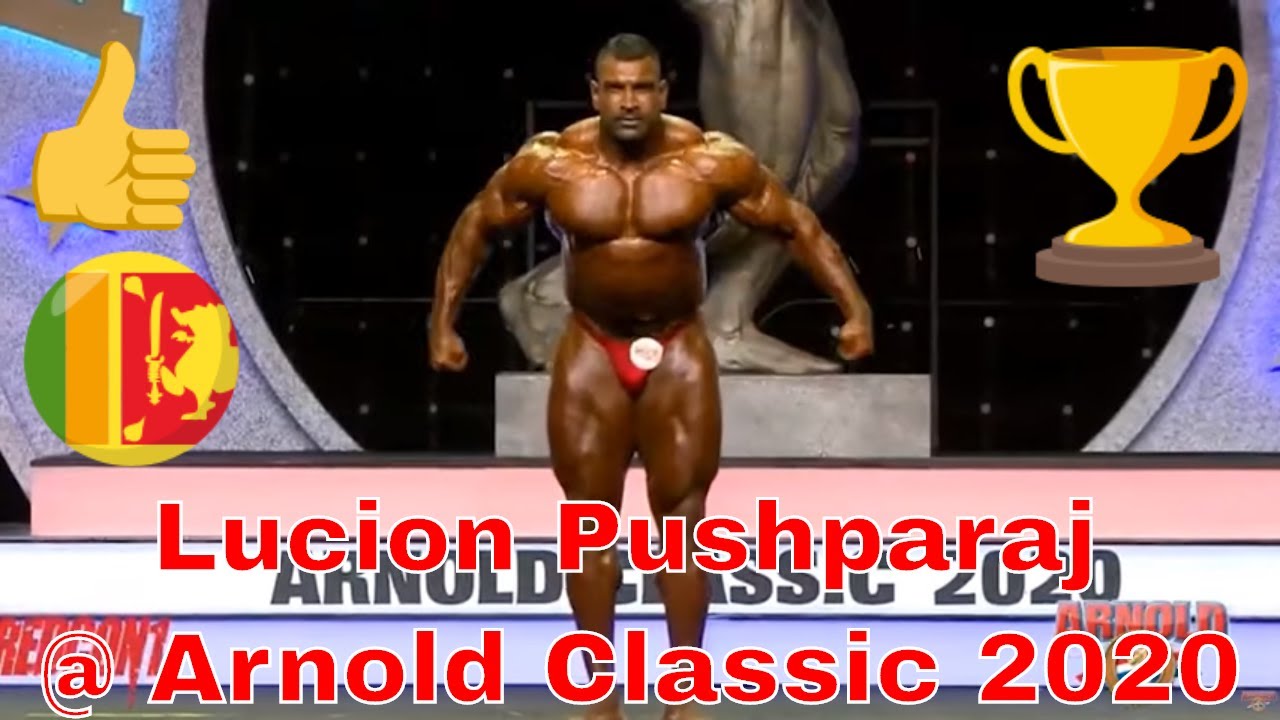 Arnold Classic 2020 - Lucion Pushparaj at 4th Place