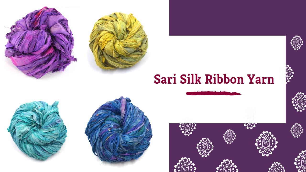 DGY Sari Silk Ribbon Yarn