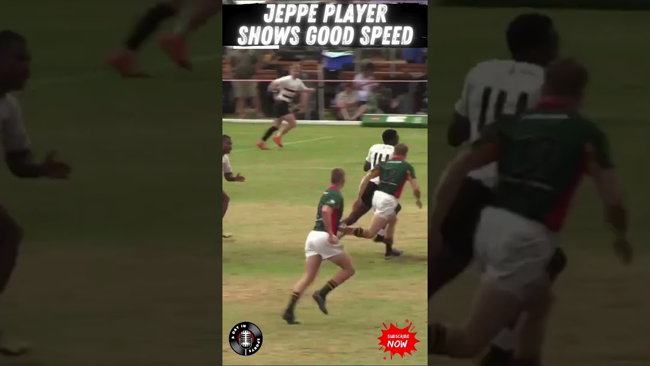 Jeppe speedster burns Affies defenders with insane pace 🏃&zwj;♂️💨