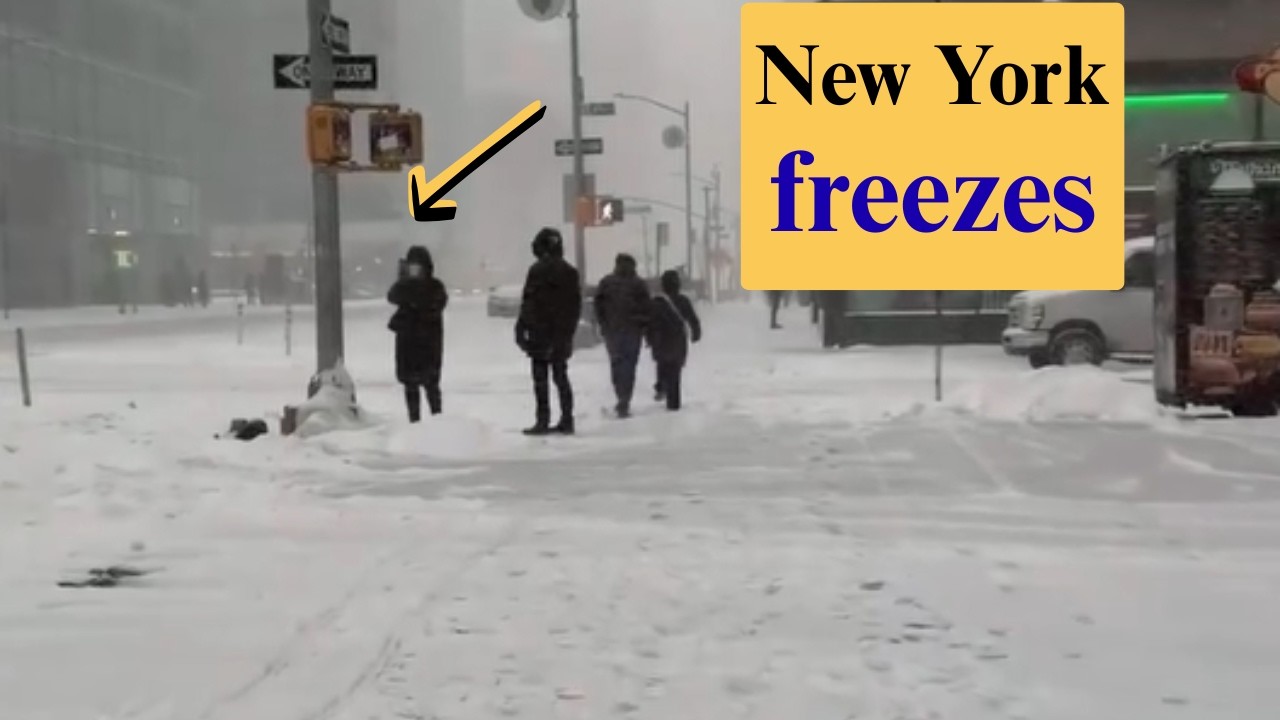 Breaking | Record Snowstorm Hits New York and U.S Northeast