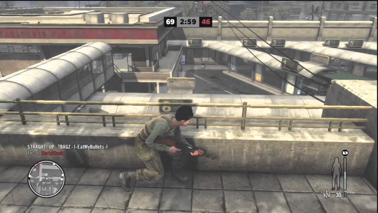Max Payne 3-  LARGE Team Deathmatch l Sao Paulo Bus Depot HD