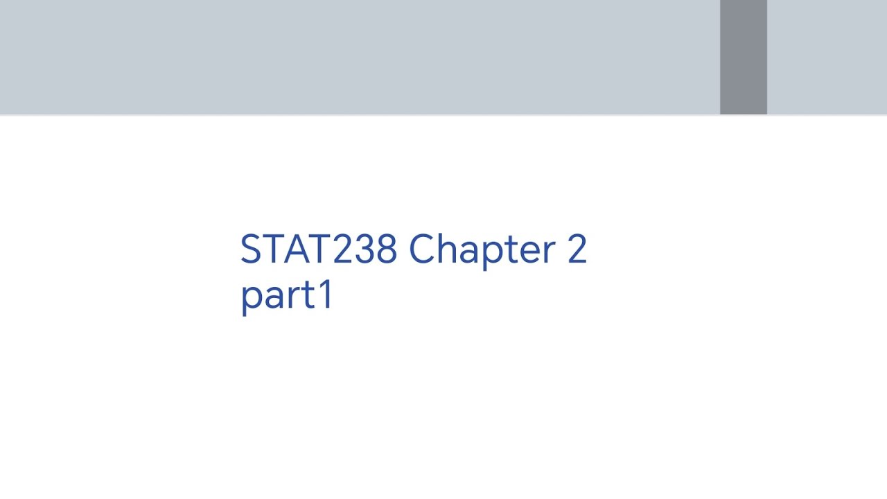STAT238 Chapter 2 (Time series Analysis) Part 1 By l hasan