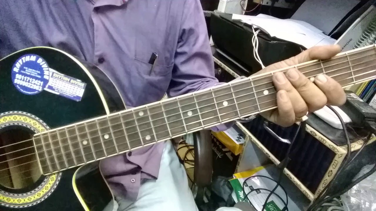 Abhi Zinda hu guitar tab lesson.!! Intro+ Solo lesson