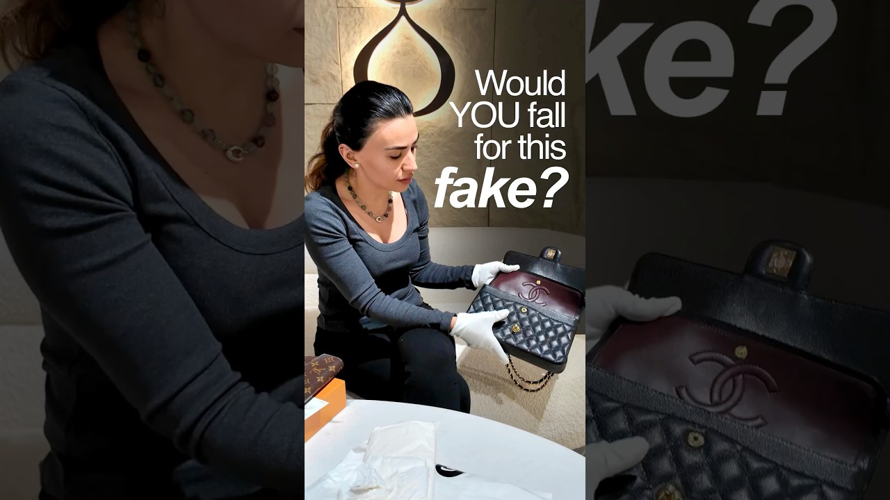 We spotted a fake Chanel Classic Flap today. Experience makes the difference. #Gemaee #Preloved