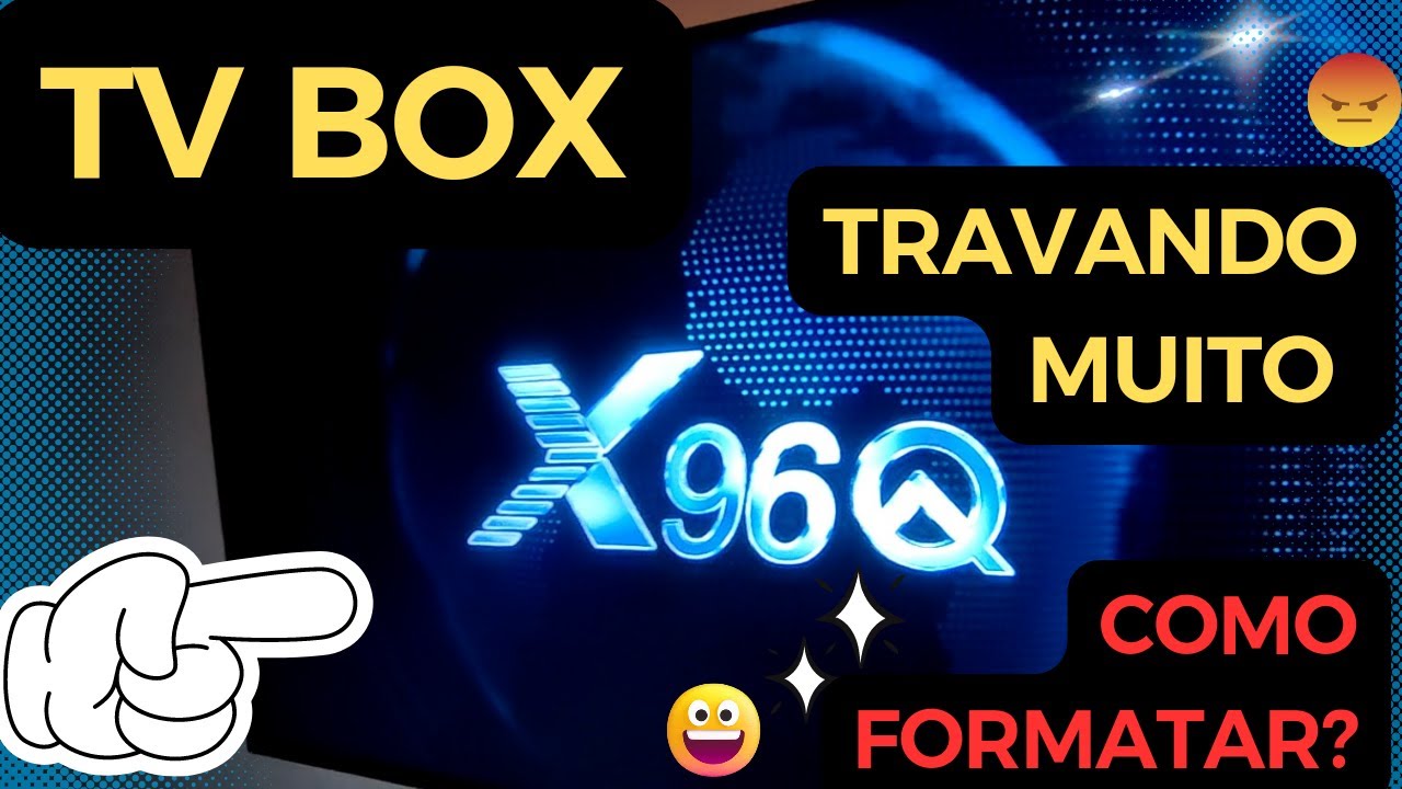 Como formatar TV BOX X96 mini (Resetar tv box TRAVANDO)
