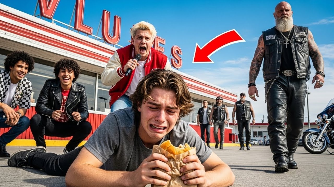 Bullies Filmed A Deaf Kid Crying Outside Restaurant — Then 40 Bikers Arrived