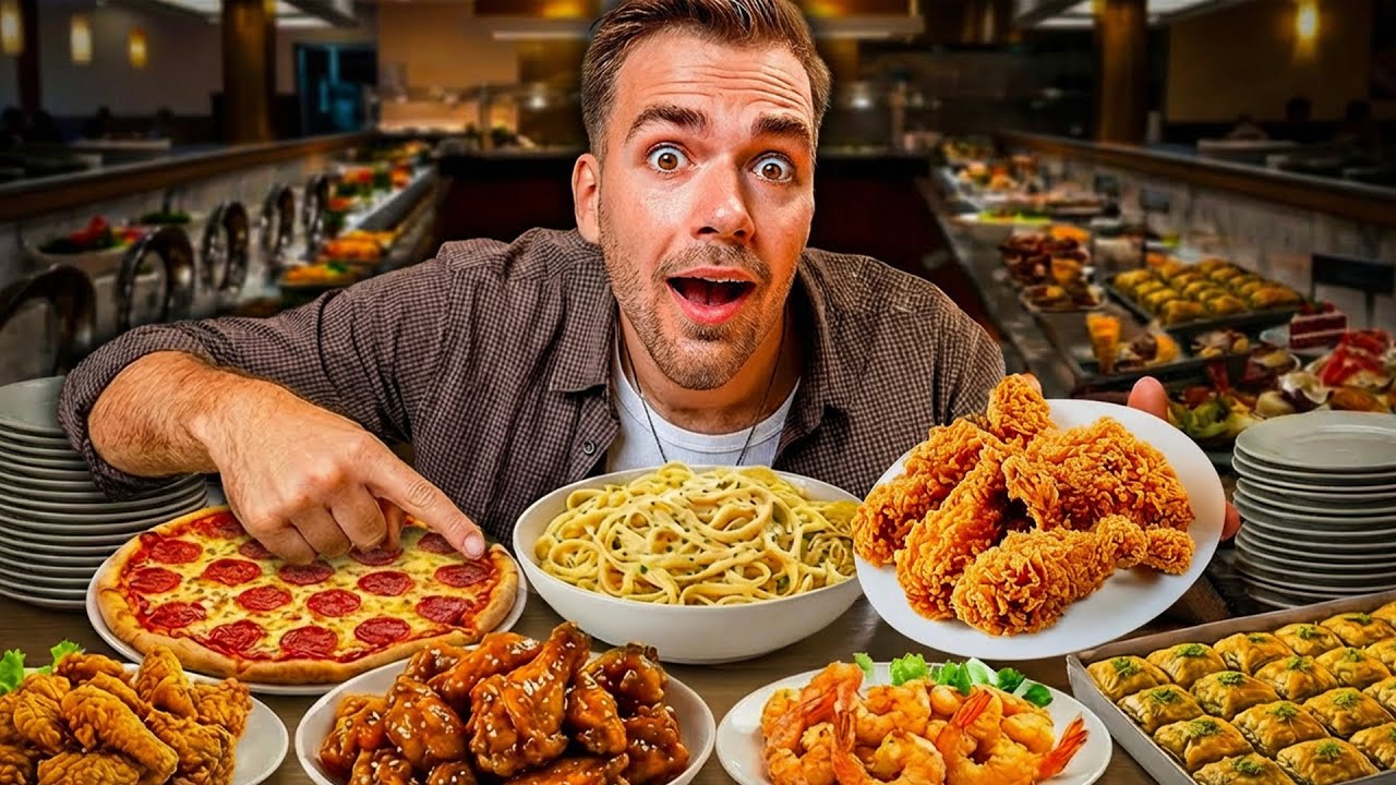 Ich teste die BESTEN All You Can Eat Restaurants 🫨🍽️