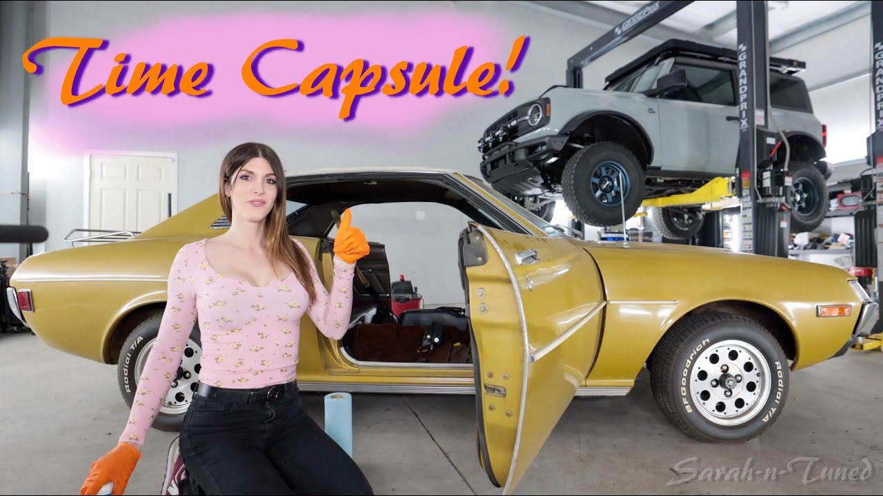 Внутри найдены сокровища, спрятанные за 49 лет! // Детали Toyota Celica 1974 года