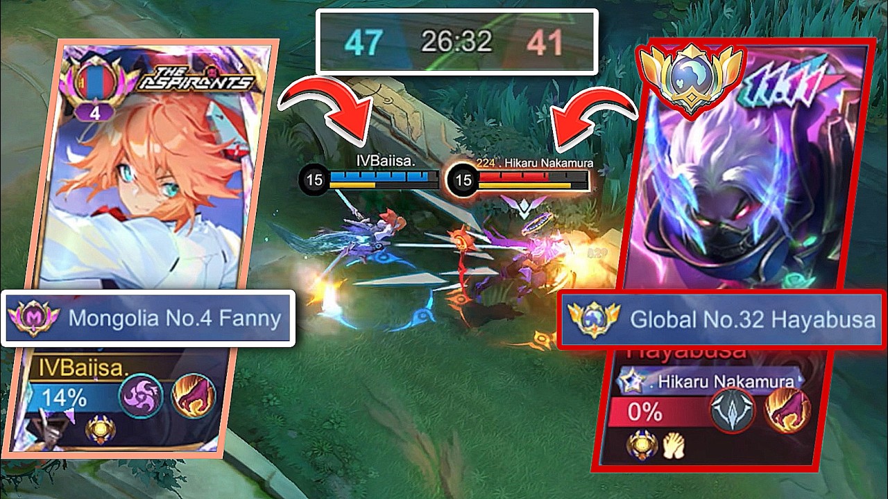 GLOBAL NO.32 HAYABUSA?! - 26 MINUTES INTENSE MATCH!