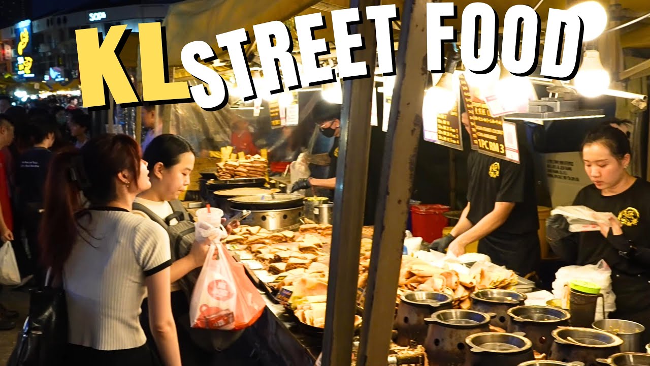 🇲🇾 Malaysia’s BEST Night Market? KL Street Food You’ll Regret Missing! 🔥🍢马来西亚最强夜市？吉隆坡爆红街头美食错过会后悔！