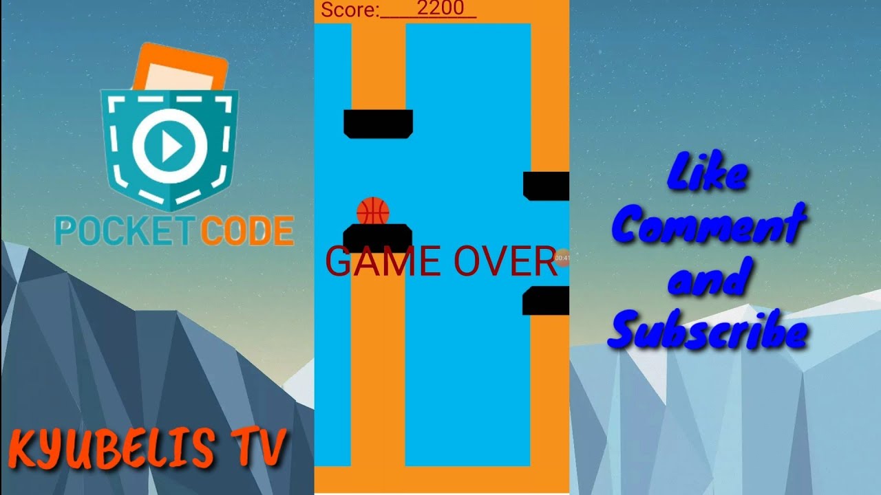Simple game using Pocket Code
