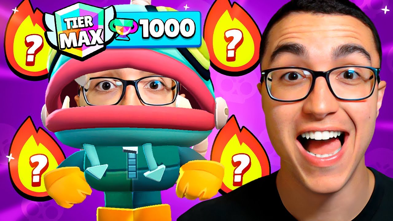 SUBO a GLOWBERT (TREBOR) a RANGO 50 con RANDOMS en BRAWL STARS