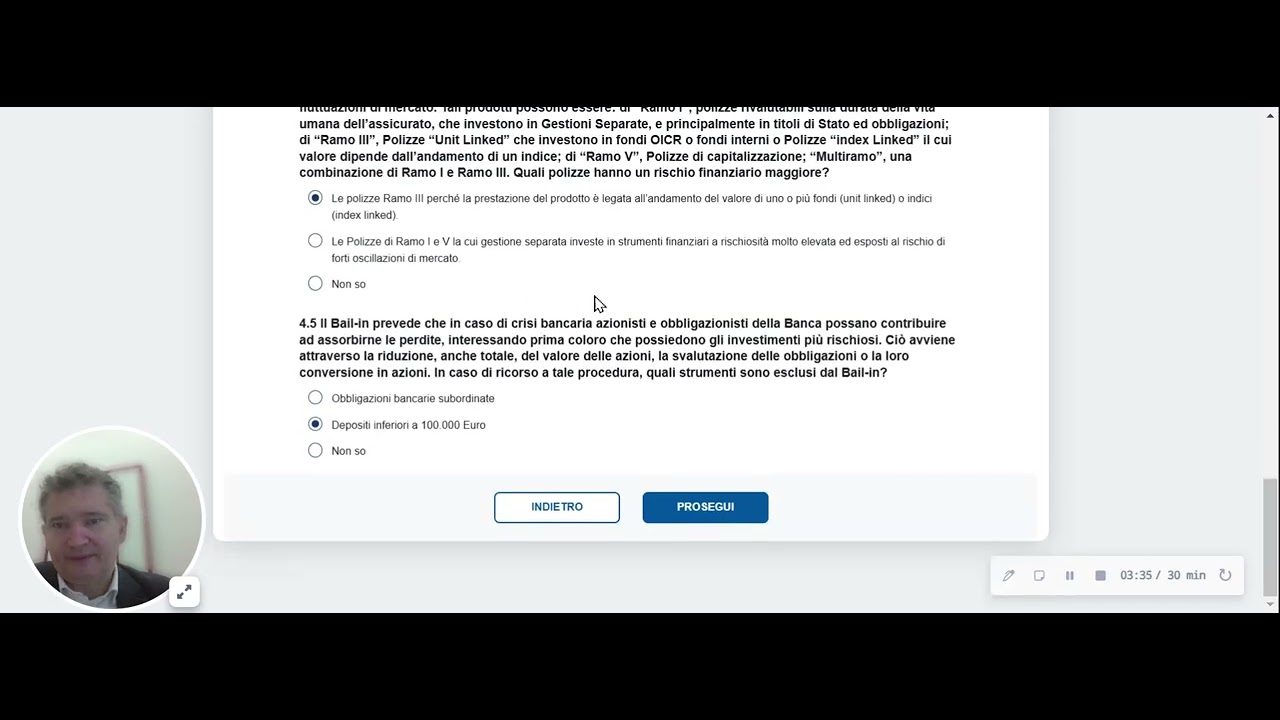 questionario Mifid Fineco