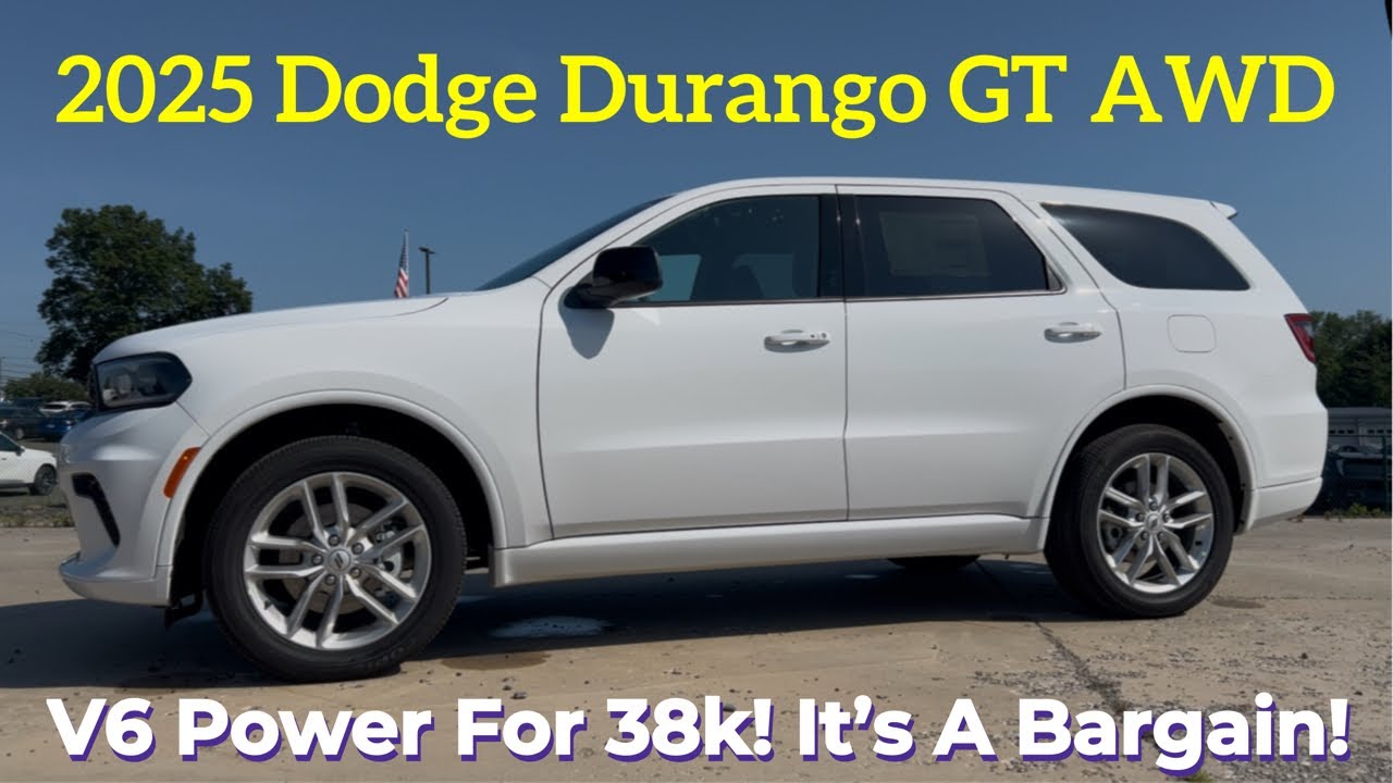 2025 Dodge Durango GT AWD: Is The 2025 Durango GT The BEST Bargain SUV?