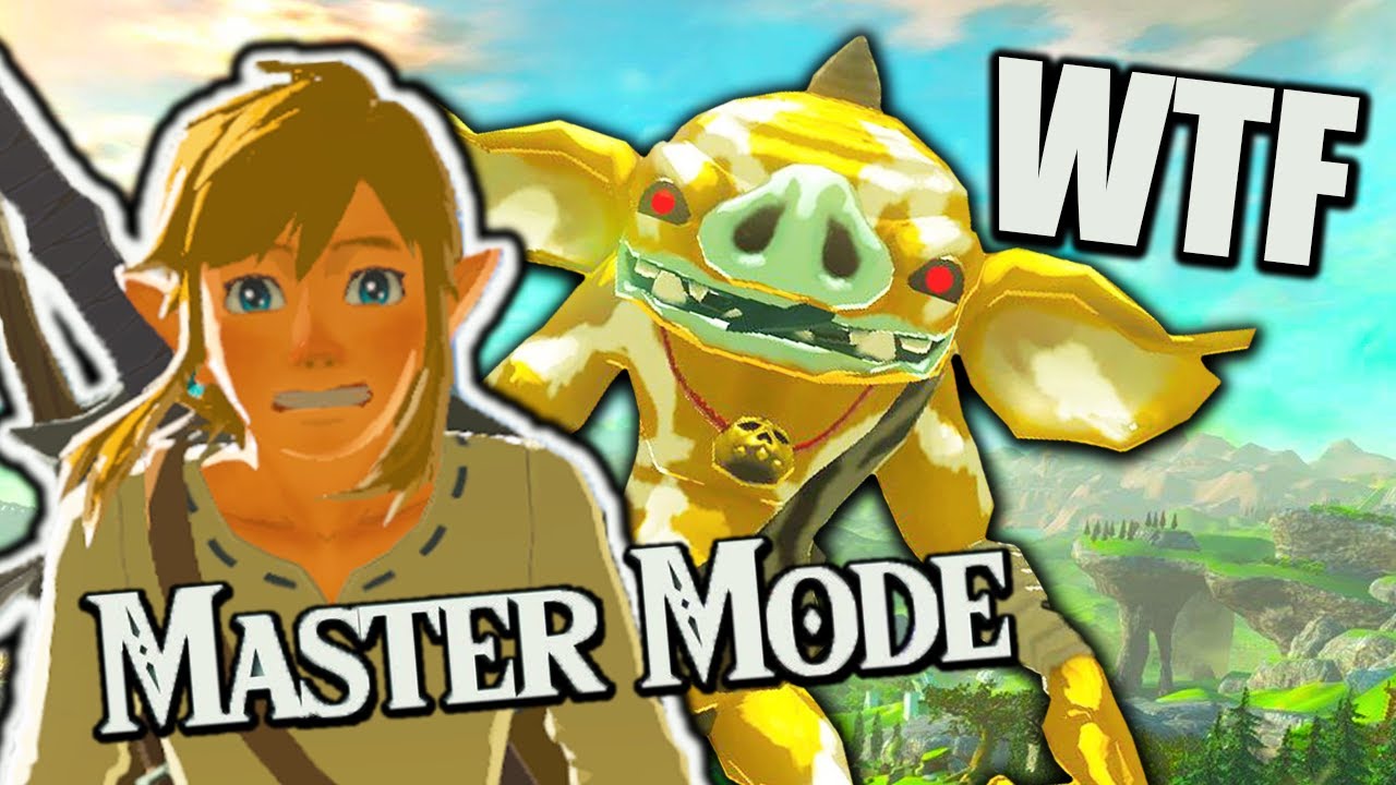 MASTER MODE IS INSANE In Zelda Breath Of The Wild!