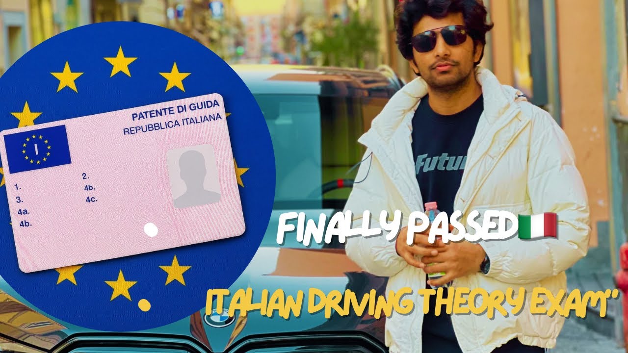 Alhamdulilah Finally Passed | 🇮🇹Italian Driving Theory Exam | How I Passed Italy's Driving Test